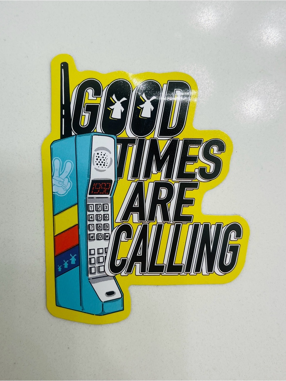 Dutch Bros Good Times Are Calling Sticker